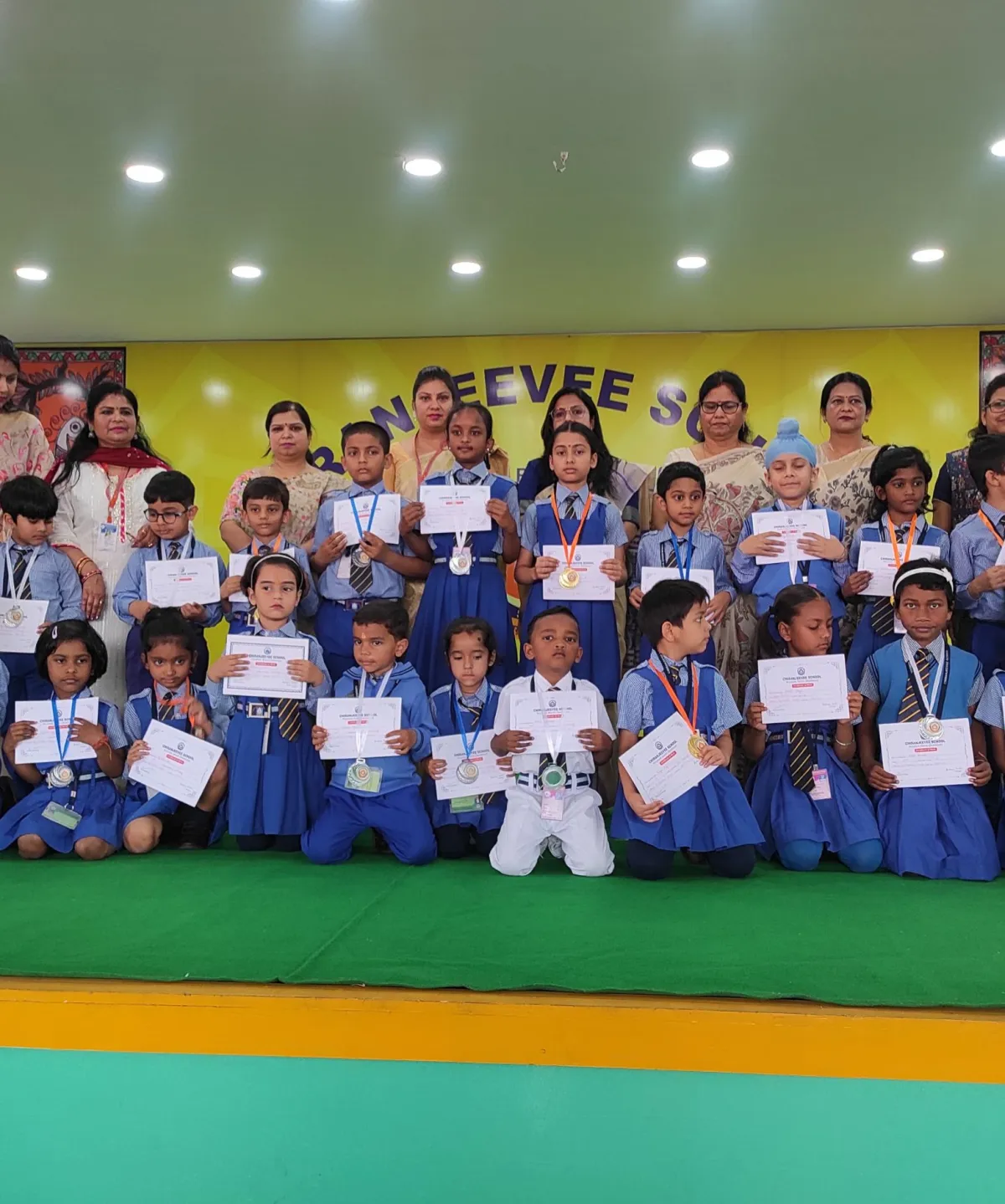 Glimpses Of First Day Of Session For Pre Nursery Students Image